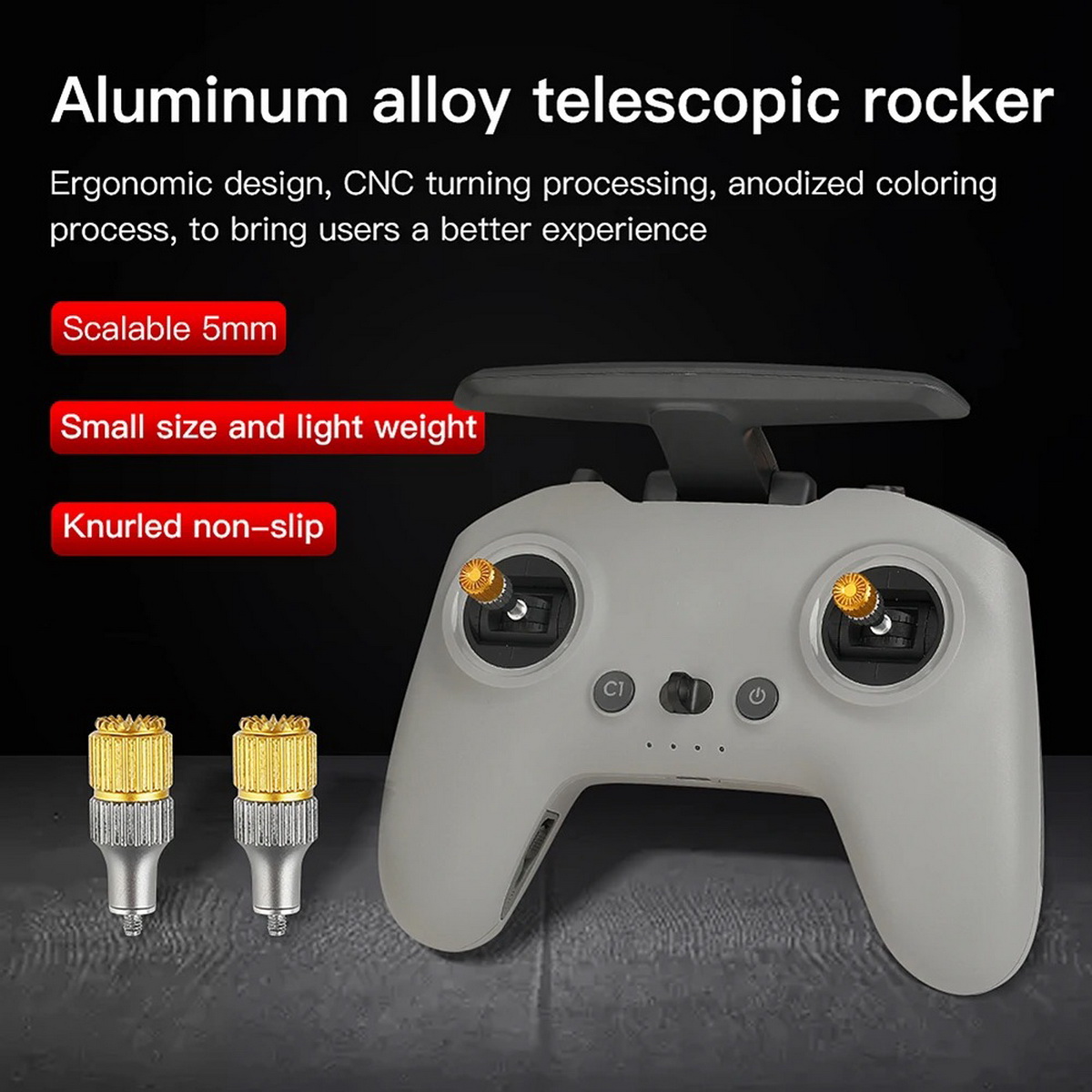2 Stück FPV-Fernbedienung Radi – Drone Control Stick Bewertung und Preis