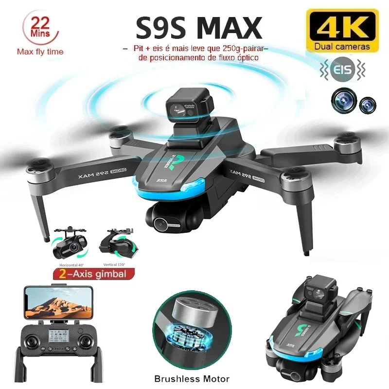 NEUE S9S MAX MINI Drone 4K 2-A – Drone Remote Controller Lanyard Bewertung und Preis